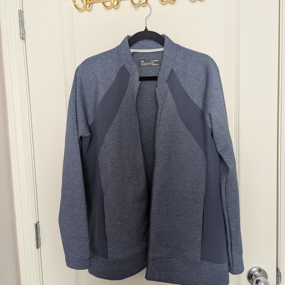 Gray Zip-Up Jacket